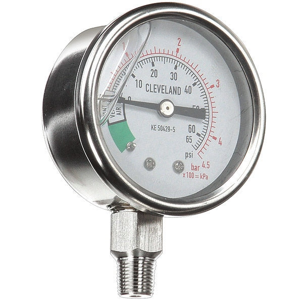 Pressure Gauge, Fits Brand Cleveland