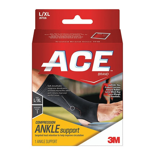 Elasto-Preene Ankle Supports, L/XL, PK12
