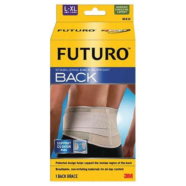 Stabilizing Back Support, L/XL, PK2