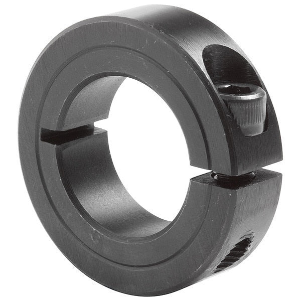 Shaft Collar, Clamp, 1Pc, 7/8 In, Steel
