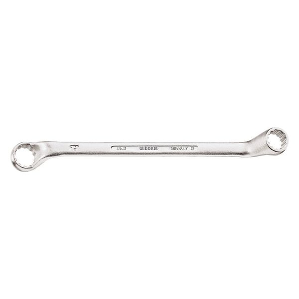 Double Box End Wrench, Offset, 17x19mm