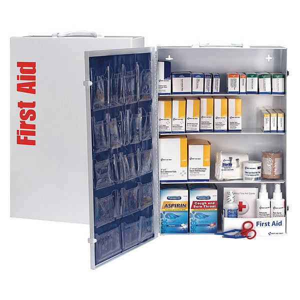 First Aid Kit, Metal, 150 Person