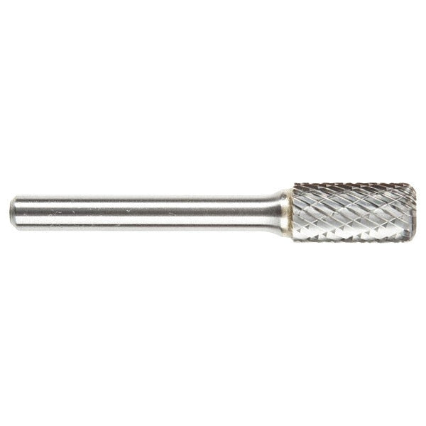 Carbide Bur, Cyl With Radius, 3/8in, Double