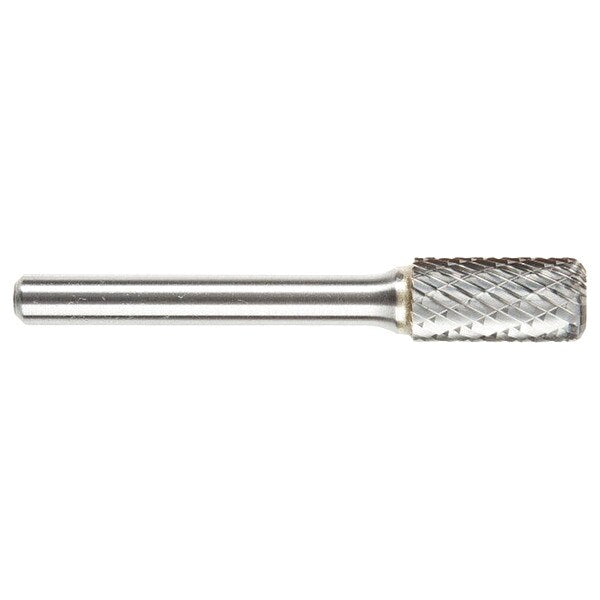 Carbide Bur, Cyl With Radius, 1/4in, Double