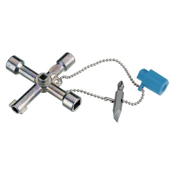 Square, Female Square, Female Three-Square, Two-way-key Bit 72mm, Drive Size: 1/4