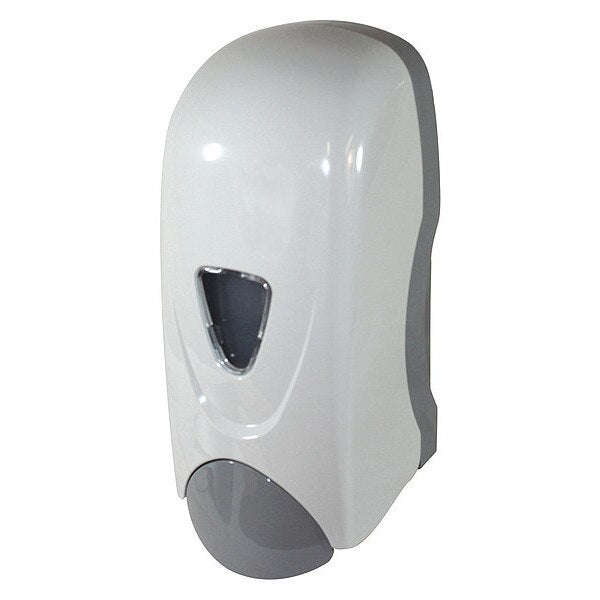 Soap Dispenser, Foam, Bottle, White/Gray