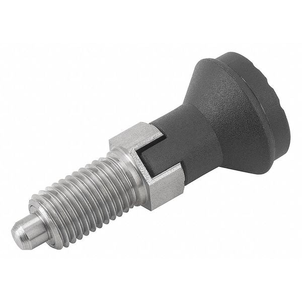 Indexing Plunger D1= M20X1, 5, D=10, Style C, Lockout Type wo Locknut, Stainless Steel Not Hardened