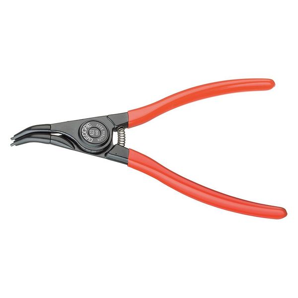 Ext. Circlip Pliers, 45 deg., 3/8
