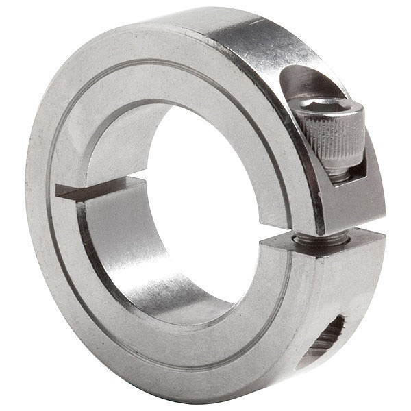 Shaft Collar, Clamp, 1Pc, 1 In, SS
