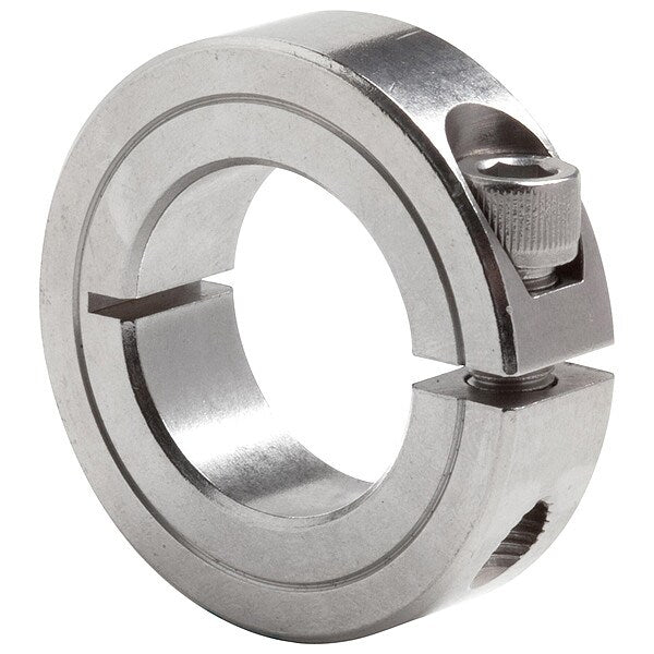 Shaft Collar, Clamp, 1Pc, 3/4 In, SS