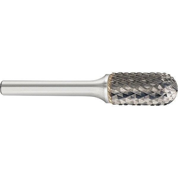 Carbide Bur, Cyl End Radius, 5/8in, DeepDbl