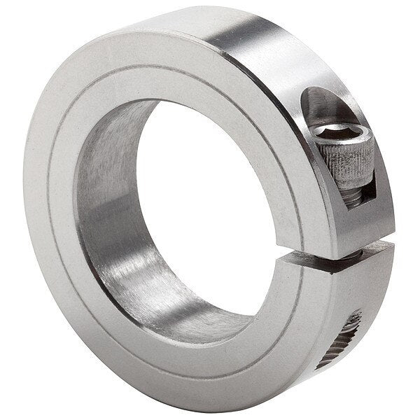Shaft Collar, Clamp, 1Pc, 2-3/4 In, SS