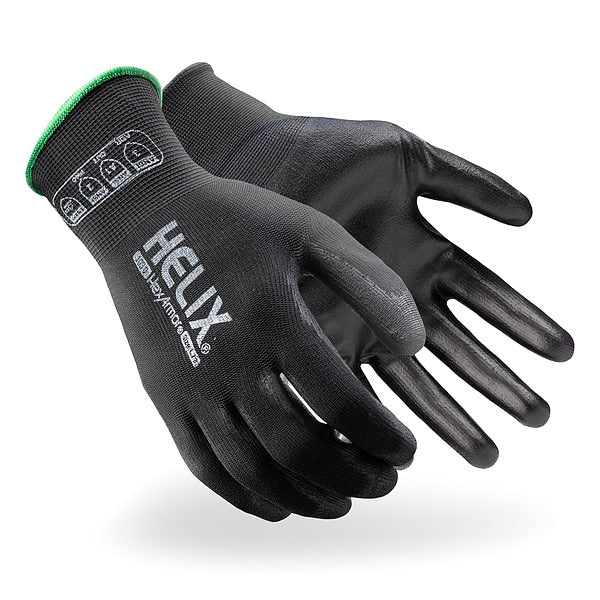 Knit Gloves, Black, Size 9
