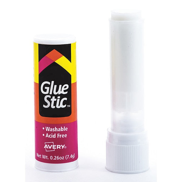 Glue Stic, Washable, Nontoxic, Permanent Adhesive, 0.26 oz.