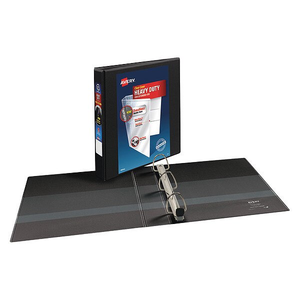 Heavy-Duty View Binder, 1-1/2