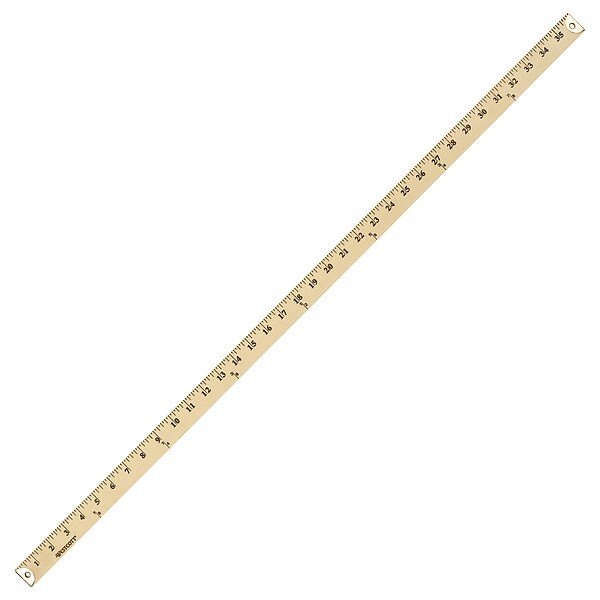 Ruler, Wood, 36 In