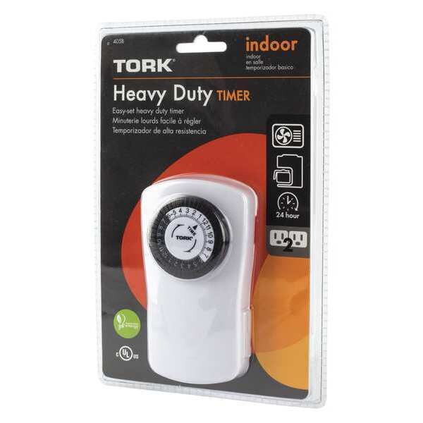 Plug-In Timer, Indoor, LED/CFL, Heavy Duty