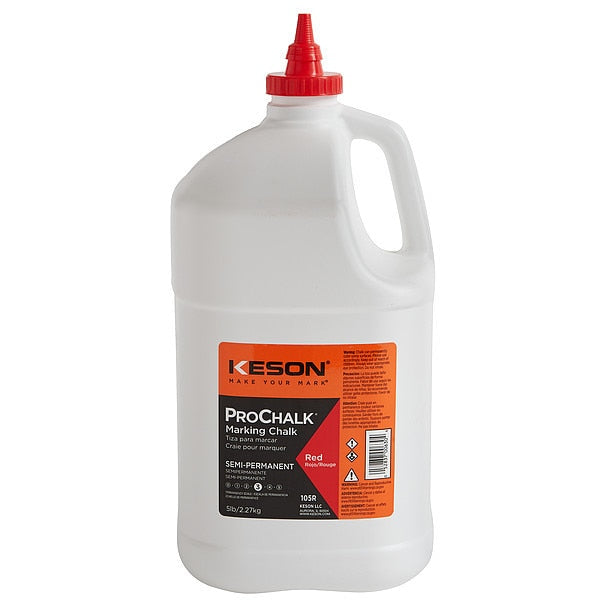 Marking Chalk Refill, Red, 5 Lb