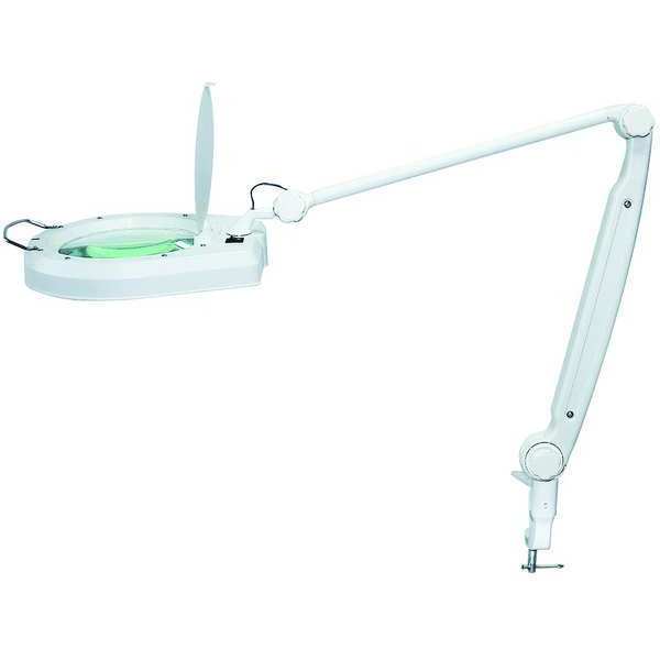 LUMAPRO 5 W, LED Articulating Arm Oversized Round Magnifier Light