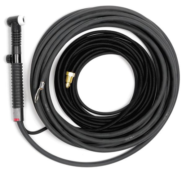 TIG Torch Kit, A-150FV, 25 ft., 2PC, Rubber