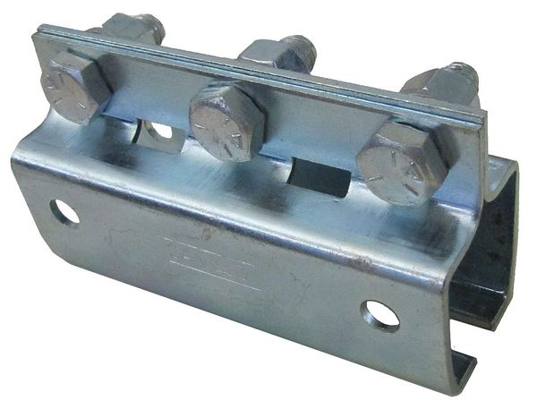 Festoon Track Splice, C-Rail, Flat