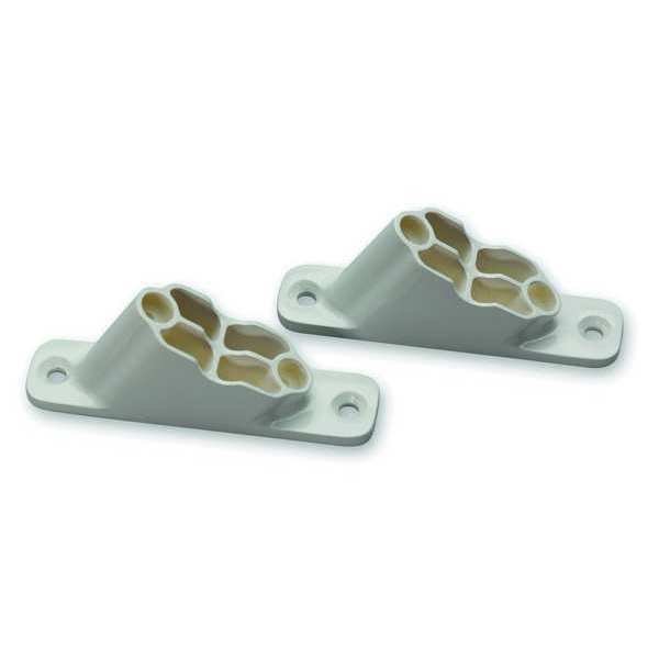 Mounting Bracket, White, 15 Deg Angle.PK20