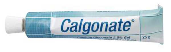 Calcium Gluconate Gel, Tube, 25g