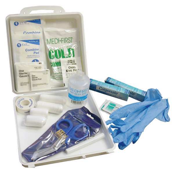 Bulk Chemical Burn Kit, Plastic