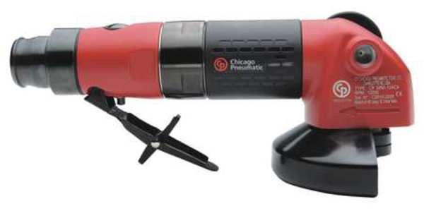 Angle Angle Grinder, 3/8 in NPT Female Air Inlet, Heavy Duty, 12,000 RPM, 1.1 hp