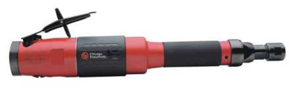 Extended Die Grinder, 3/8 in NPT Female Air Inlet, 1/4 in Collet, Heavy Duty, 18,000 RPM, 1.0 hp