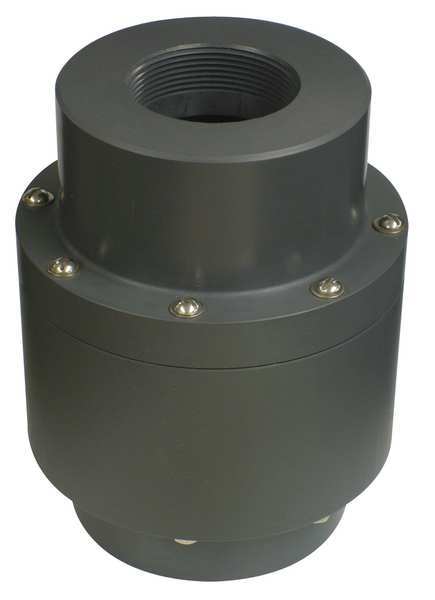 Flow Control Valve, 1/4In FNPT, PVC, 1.5gpm