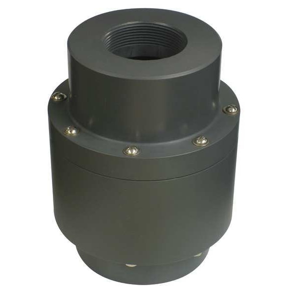Flow Control Valve, 3/4In FNPT, PVC, 8gpm