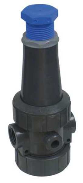 Pressure Regulator, 1/2 In, 5 to 125 psi