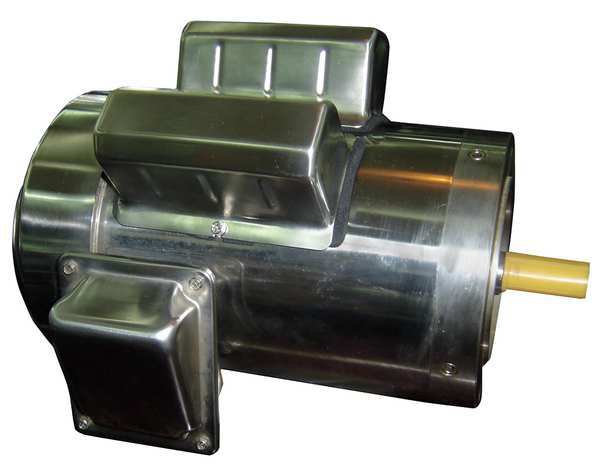 Washdown Mtr, Cap Strt, TEFC, 3/4hp, 1745rpm