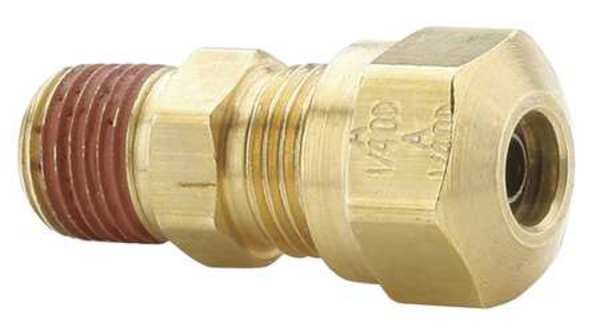 Male Connector, 1/2 x 1/4 In
