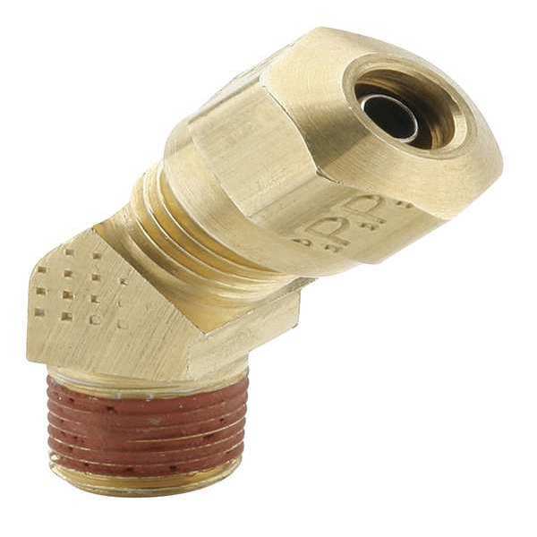 45Deg Male Elbow, 1/2 x 1/4 In