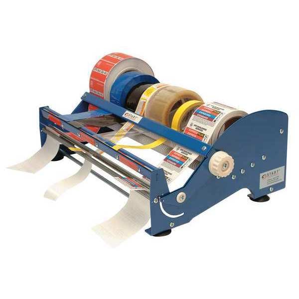 Multi Roll Tape And Label Dispenser, Blue