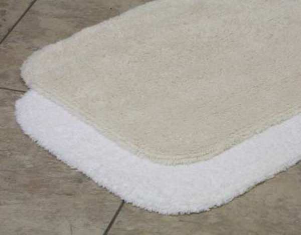 Bath Rug, Elegance, 24x36, 28 oz., White