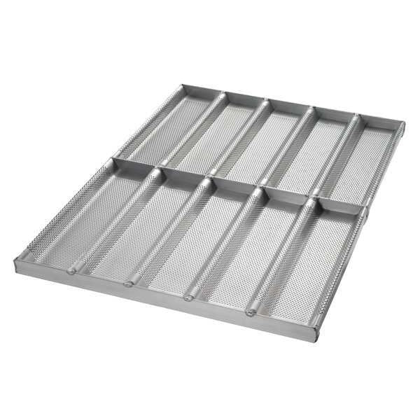 Sub Sandwich Roll Pan, 10 Moulds