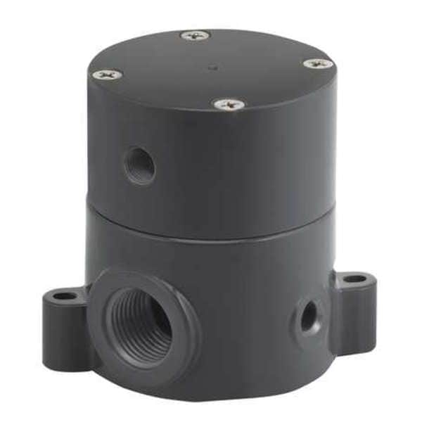 Shut-Off Valve, Pneumatic, 1/4 In., FNPT