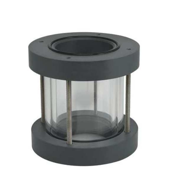 Double Wall Sight, 3 In. Flange, Poly