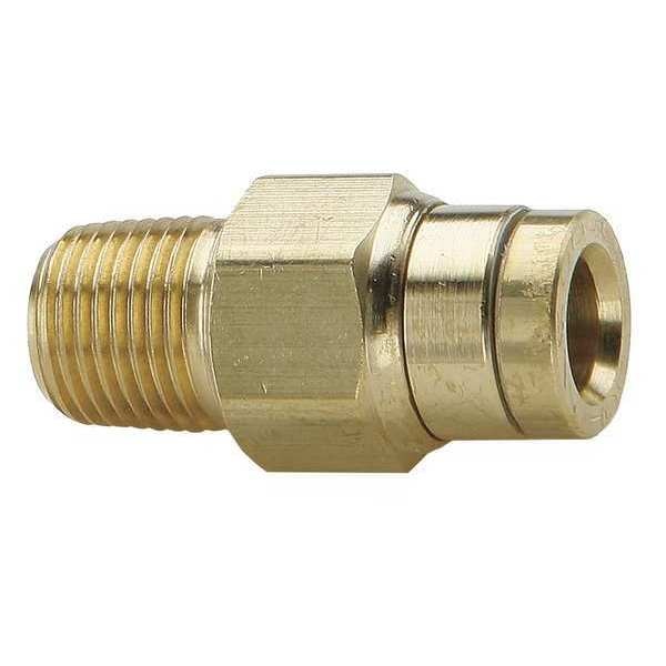 Male Connector, 1/2 x 1/2 In