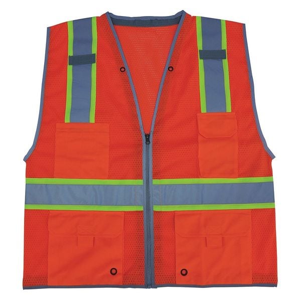 Medium Class 2 High Visibility Vest, Orange