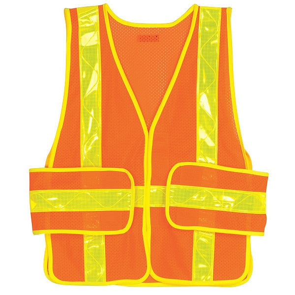 XL Class 3 High Visibility Vest, Orange