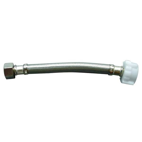 Braided Connector, 1/2 Comp x 7/8 BC