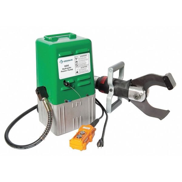 Hydraulic Electric Pump, High Force, 0.75 hp, Single Phase Motor, 10,000 Max Pressure