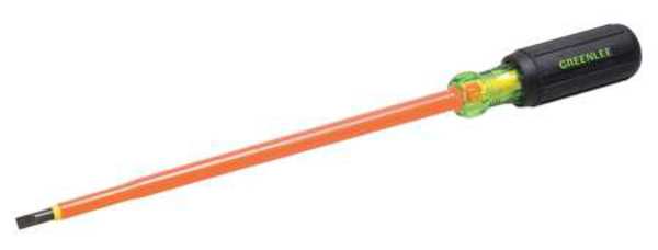 Insulated Slotted Screwdriver 3/16 in Round