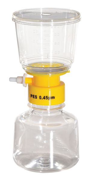 250mL Filter Unit, 0.45um, 50mm, PK12