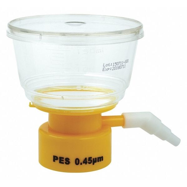 150mL Bottle Top Filter, 0.45um, 50mm, PK24