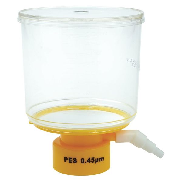 500mL Bottle Top Filter, 0.45um, 75mm, PK24